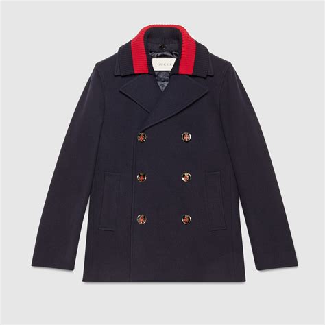 gucci mens pea coat|Gucci Pea Coats for Men .